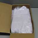 Junkin 36 Pieces 12 Inch Solid White Beach Balls Bulk Inflatable Beach Ball Swimming Pool Party Balls Beach Game Toy for Summer Beach, Pool and Party Favor