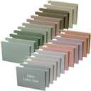 Yaomiao 24 Pcs 11.6 x 9 Inches Decorative Hanging File Folders with Tabs Letter Size File Organizer Multicolor Hanging Folders for Home Classroom Office School Supplies, 12 Color (Morandi Color)