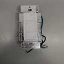 Lutron Caseta Original Smart Dimmer Switch (Lutron Smart Hub Required), for LED Lights, 150 Watt, Single-Pole/3-Way, No Neutral Required, PD-6WCL-WH, White