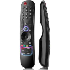 Universal for LG-TV-Magic-Remote-Control-Replacement UHD OLED QNED NanoCell MiniLED C1 C2 C3 C4 4K 8K Smart TVs,MR23GA with Pointer and Voice Function 2018-2024