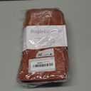 PurpleEssences Rust Set of 12 Cloth Dinner Napkins 100% Cotton 18x18 Inch - Soft Durable Washable - Ideal for Farmhouse Party Spring Easter Summer - Perfect Everyday Use Table Linen - Rust