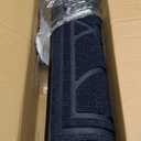 DEXI Front Door Mat Outside Entrance, Heavy Duty Non Slip Low Profile Doormat for Entryway, Trap Dirt and Moisture Welcome Mats, Easy Clean, Patio, Garage, 3x2, Blue