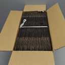 8x8x3 Black Shipping Boxes Small - 25 Pack Corrugated Cardboard Mailer Boxes for Packaging, Mailing, Gift Giving | Sturdy, Recyclable, Perfect for Small Business Supplies, Ecommerce