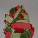 4 Pcs Rustic Large Velvet Bows Christmas Decorations - 23.6 x 8.66 Inch Vintage Ribbon Bow for Xmas Tree Topper Wreath Garland Fireplace Mantel Staircase Wedding Home Decor (4, Red)