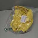 ONEART | Snake Skin Texture Faux Leather Fabric 54" Wide, Soft Embossed Vinyl for Sewing Crafts and Home Upholstery, Sold by Separated Yard (Yellow)