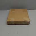 Novabright 1 Pack Acrylic File Organizer Box with Handles, Clear Hanging File Organizer for Letter Size/a4 Filing Crate Bin Holder for Desk, Office, Home, School