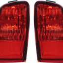 ApplianPar 2Pcs Rear Left and Right Bumper Reflector Light for 4Runner 2003 2004 2005