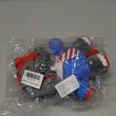 Patriotic Stars-and-Stripes Elephant Plush - Ideal Trump Merchandise Gift or Decoration with Teddy Bears for July 4th and Trump Memorabilia Enthusiasts!
