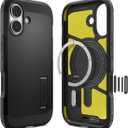 Spigen for iPhone 17 Case, Tough Armor T MagFit [Camera Control Button] [Compatible with Magsafe] - Black