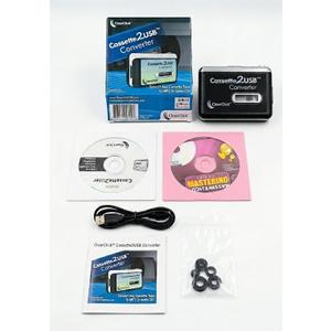 Cassette Tape Player – Portable Tape Player Audio Cassette to Digital Converter, Compatible with Laptops and Personal Computers Convert Cassette Tape Recorder to iPod Format (Silver)