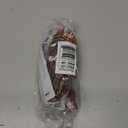 Novelty Lights 11 Feet 50 Bulbs Traditional Incandescent Mini Lights, Amber on Brown Wire with 2.5" Spacing, Commercial Grade and UL Listed for Indoor/Outdoor Use, End-to-End Connectable