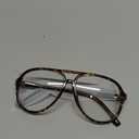 livho Vintage Aviator Blue Light Blocking Glasses, Fashion Oversized Frames with UV Protection Coating, Unisex Design (Brown Tortoise)