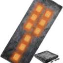 XPLI Heated Sleeping Bag Liner for Camping - Heated Blanket for Camping Portable Heating Sleeping Bag Pad 3 Adjustable Temperature Levels with 9 Heating Zones for Cold Weather Backpacking or Hiking