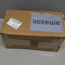 Vesici 24 Pcs Christmas Hot Chocolate Bar Supplies 1.69 oz Snowman Mini Glass Jars Small Christmas Candy Jar with Silver Lids Stickers Red Bow Plaid Ribbon for Xmas Gifts Holiday Party Favors