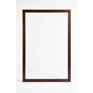 Canvas Floater Frame for 1 to 1 1/4 Deep Gallery-Wrapped Canvas, Modern Wood-Look Floating Frame for Finished Wall Art, Oil Paintings for Gallery Bedroom Studio, Made in USA(Dark Brown,24x36inch)