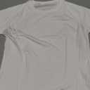 Breathable Workout Tops for Women Lightweight Athletic Short Sleeve Shirts Gym Outdoor Running Back Mesh and Curved Panel (US, Alpha, Small, Regular, Regular, White)