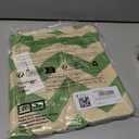 Saodimallsu Womens Striped Bodycon Beach Dress V Neck Tie Front Bell Sleeve Crochet Cover Up Vacation Long Dresses (Green)