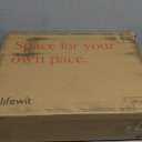 Lifewit 6 Pack Stackable Closet Organizers and Storage Basket for Clothes, Plastic Sweater Storage Bins for Wardrobe, Multifunctional Pants Organizer for RV, Pantry, Bathroom, Kitchen, Dorm, 24L