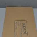 Juvale Decorative Cork Bulletin Boards for Walls (10 x 24 in) - White Frame Pin Board for Office, Bedroom & Room Decor