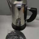 SOTECH Percolator Coffee Pot Electric Maker with Cool Touch Handle, Clear Brew Progress Knob(12 Cup)