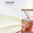 Christian Notebook Gifts for Women Men,Religious Bible Verse Notebook,Faith Prayer Journal for Women Christian Easter Gifts School Supplies (A4 Cross Brown)