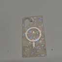 Cocomii - Rectangle Case Compatible with iPhone 16 - Compatible with MagSafe, Opalescent Pearl, Glitter Sparkle, Glossy, Magnetic Phone Case for iPhone 16 6.1 inch, Iridescent