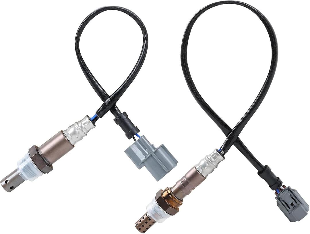 2Pcs Upstream and Downstream Oxygen O2 Sensor for 2005-2006 CRV CR-V L4-2.4L OE#250-241123, 250241123, 250-54046, 25054046