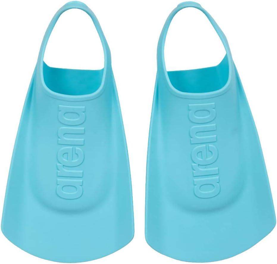 Arena Kids Junior Swim Fins Beginners Lap Swimming Training Open Heel Short Flippers, 12.5