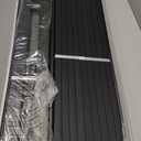 12 inches Twin Size Bed Frame with Minimalist headboard,Metal Platform Base with Strong Metal Slats,Mattress Foundation for Under Bed Storage,Easy Assembly,Black