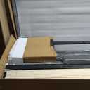 DUMGTIF Queen Size Platform Bed Frame with Velvet Upholstered Headboard and Sturdy Wooden Slats Support,Mattress Foundation，Easy Assembly, No Box Spring Needed,Slip Resistant (Grey, Queen)