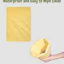 Lightweight Cat Cone Collar, Waterproof Soft Recovery E-Collar for Cats & Small Dogs, Adjustable Protective Elizabethan Collar to Prevent Licking & Biting, Easy-Clean Quick-Dry Design, Yellow M Size (Yellow, M)