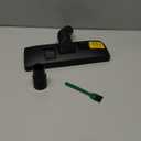 EZ SPARES 1 1/4 inch 32mm Universal Vacuum Cleaner Euro Floor Brush Head Brush Attachment for Floor and Carpet Combo Tool (Black)