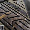 2021-2026 Ford Bronco 4DR Floor Mats TPE Carpets Black w/ Camouflage
