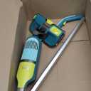 Shark VACMOP Reveal NEW Cordless Hard Floor Cleaner, Vacuum & Spray Mop, Powerful Suction, Lightweight, Illumination Light, Includes 4 Disposable Pads, 12oz Pet Multi-Surface Cleaning Solution, VM401