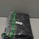 VIPOSCO Large Laundry Hamper, Tall Woven Rope Storage Basket for Blanket, Toys, Dirty Clothes in Living Room, Bathroom, Bedroom - 58L Black