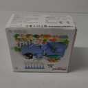 130Pcs Kitchen Playset, Toddler Pretend Cooking Play Pots, Pans, Utensils Cookware, Daily Food Fruit Veges, Shopping Storage Basket, Dessert, Prop Money, Learning Gift for Child (Blue)