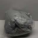 SLEEP ZONE Queen Size Comforter Set Duvet Insert, Down Alternative Reversible Comforter, Lightweight, Soft and Breathable Bedding All Season, Square Quilting Grey