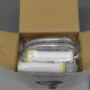 Filtered Shower Head with Handheld - High Pressure 3 Spray Modes Showerhead with Filters, 12 Replaceable Water Softener Filters for Hard Water | Ion Shower Drops Head with 75" Anti-Burst Hose (Gray)