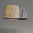 2 x Travel Makeup Mirror with Time & Temperature Display, 2000mAh Rechargeable Battery, 7.5" Portable Foldable Lighted Mirror with 148 Led Lights, 3 Color Lighting Modes, Touch Dimming