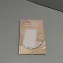 Travel Makeup Mirror, Portable Mirror with 3 Adjustable Light Settings, USB-Rechargeable Vanity Mirror with LightsGift for Women and Girls (White)