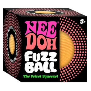 2 x Fuzz Ball Squishy Stress Ball Toy Slow Rising Memory Foam Fidget Squishy Fuzz Balls Anxiety Stress Relief Toys,Party Favors Gift for Kid&Adults (Orange)