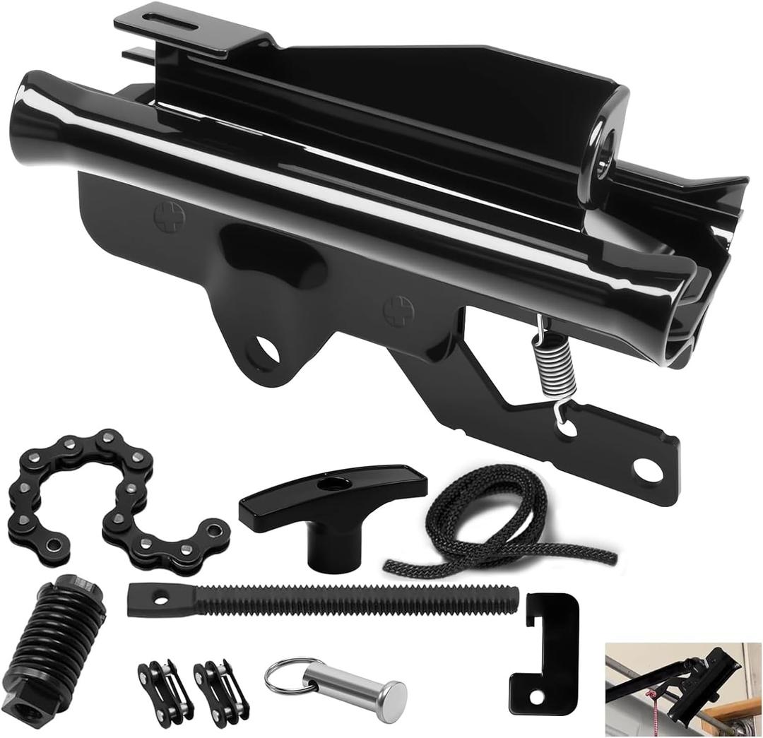 41B3869-1 & 41B3869-3A Garage Door Opener Carriage, Complete Chain Drive Trolley Assembly Replacement Parts, Fit for Liftmaster, Chamberlain Garage Door Openers that utilize a T-Rail Assembly, Black