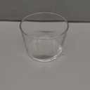 Bormioli Rocco Bodega Mini Tumblers, Set of 6-7.5 Oz Clear Tempered Glass Cups for Water, Wine, Juice & Cocktails - Stackable Small Drinking Glassware for Kitchen & Bar Use