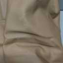 FH Group Classic PU Leather Split Bench Car Seat Cover  Universal Fit for Cars Trucks & SUVs (Solid Beige) (Rear Set)