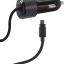 ZGear 28.8-Watt 2.4-Amp Adaptive Fast Charging Car Charger for Micro USB