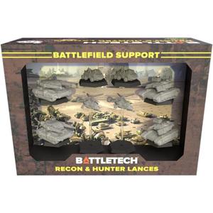 Catalyst Game Labs BattleTech: Battlefield Support - Recon & Hunter Lances | Strategy Board Game | for 2+ Players | Ages 14+ | for Use in Classic BattleTech Tabletop and Alpha Strike Games
