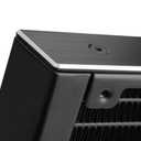 EKWB AIO CPU Cooler 360mm for Gaming PCs, EK-Nucleus CR360 Lux Liquid Cooling System, 3 D-RGB Fans with Gradient Lighting, Slim Aluminum Radiator, Black