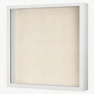TJ.MOREE Shadow Box Frame 11 x 11 Shadowbox Display Case Picture Frame Memorabilia Wedding Bouquet Flowers Medals Military Photos Memory Box - White