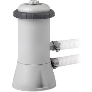 Intex C1000 Krystal Clear Cartridge Filter Pump for Above Ground Pools: 1000 GPH Pump Flow Rate Improved Circulation and Filtration Easy Installation Improved Water Clarity Easy-to-Clean (1,000 Gallons Per Hour) Intex C1000 Krystal Clear Cartridge Filter Pump for Above Ground Pools: 1000 GPH Pump Flow Rate Improved Circulation and Filtration Easy Installation Improved Water Clarity Easy-to-Clean (1,000 Gallons Per Hour)