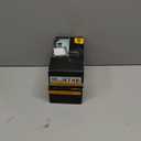 NCSEN 2 Pack Black Interior Door Knobs for Bath & Bed, Pismo Doorknob Turn Lock with Square Rosette, Heavy Duty Privacy Door Knob with Lock (Matte Black)